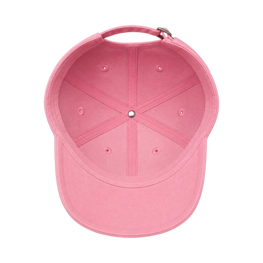 SIRAK Classic Pink Cotton Baseball Cap