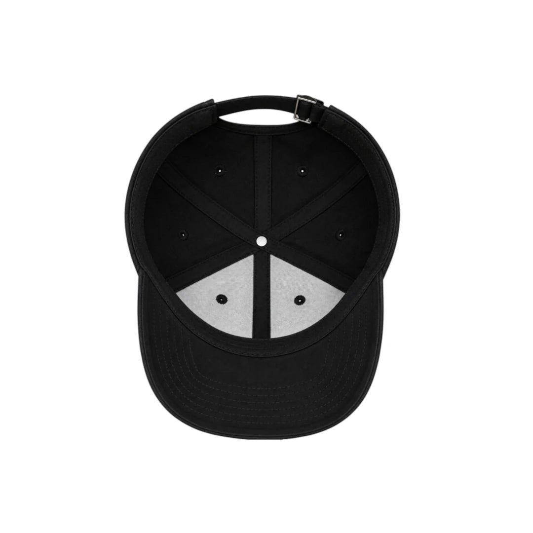 SIRAK Black Cotton Baseball Cap